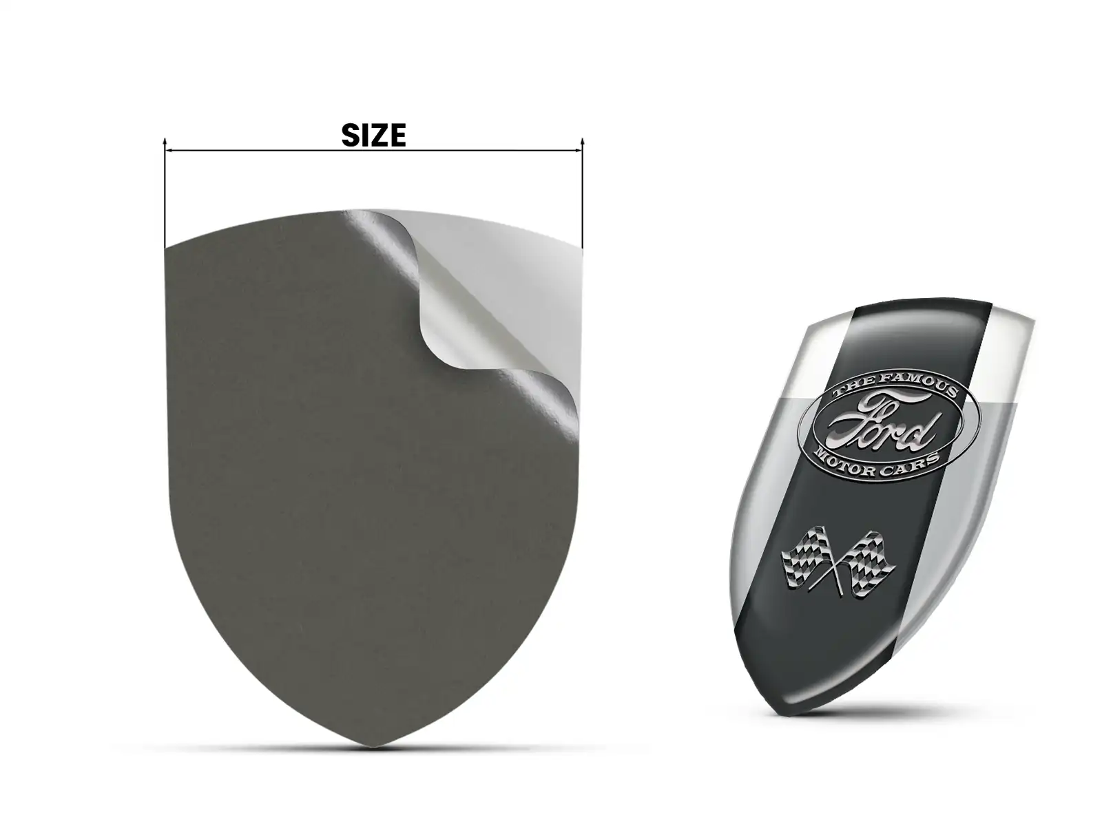 Ford Car Window Stickers Sturdy Professional Max Design